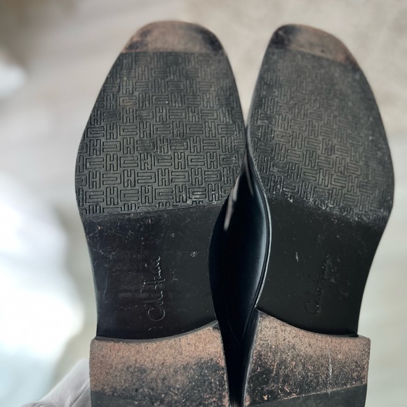 Cole Haan Black Leather Oxford Shoes